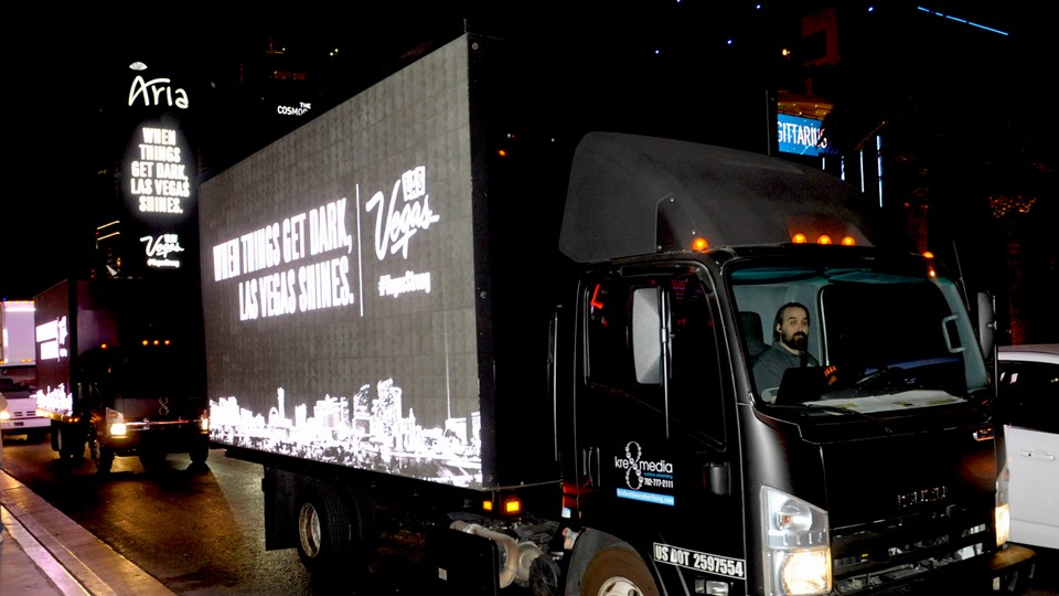 Kre8 Media mobile digital billboard