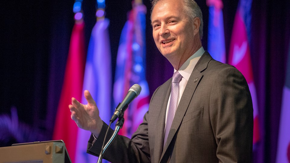 Steve Hill, president/COO of the Las Vegas Convention and Visitors Authority