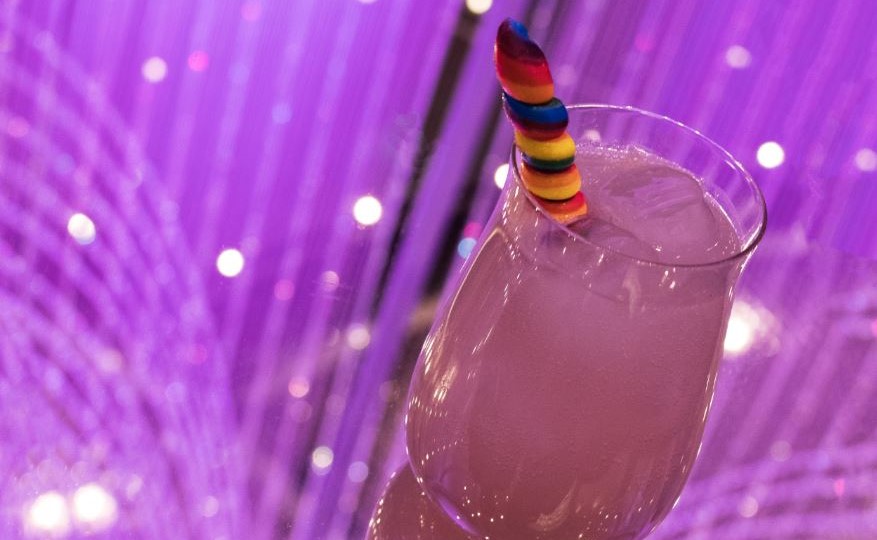 Rainbows Reign at The Chandelier inside The Cosmopolitan of Las Vegas