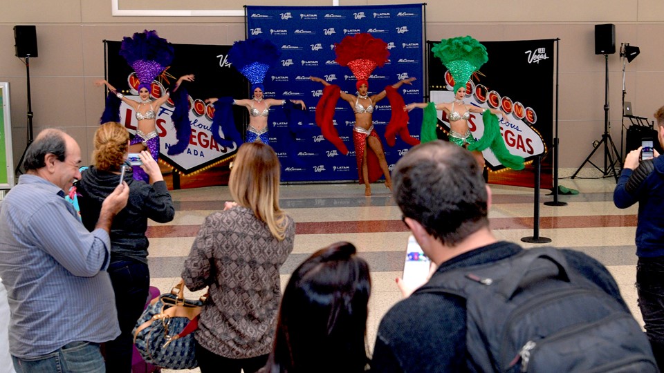 LATAM Flight to Las Vegas