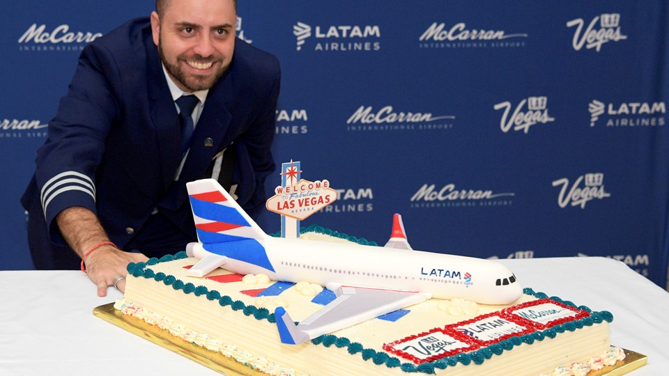 LATAM Flight to Las Vegas