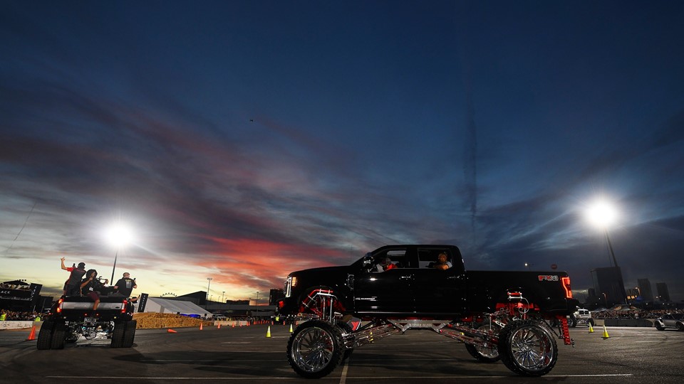 SEMA sunset