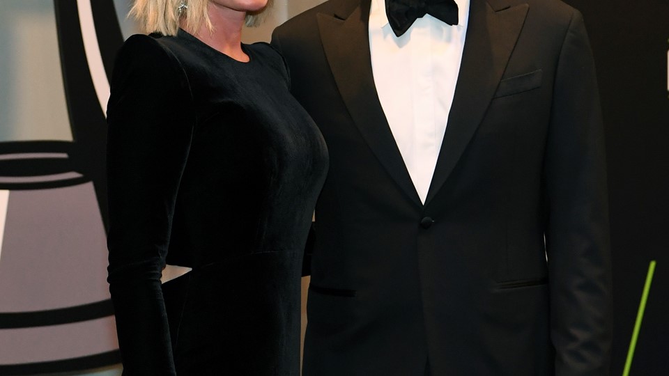 Martin Truex Jr. and his girlfriend Sherry Pollex