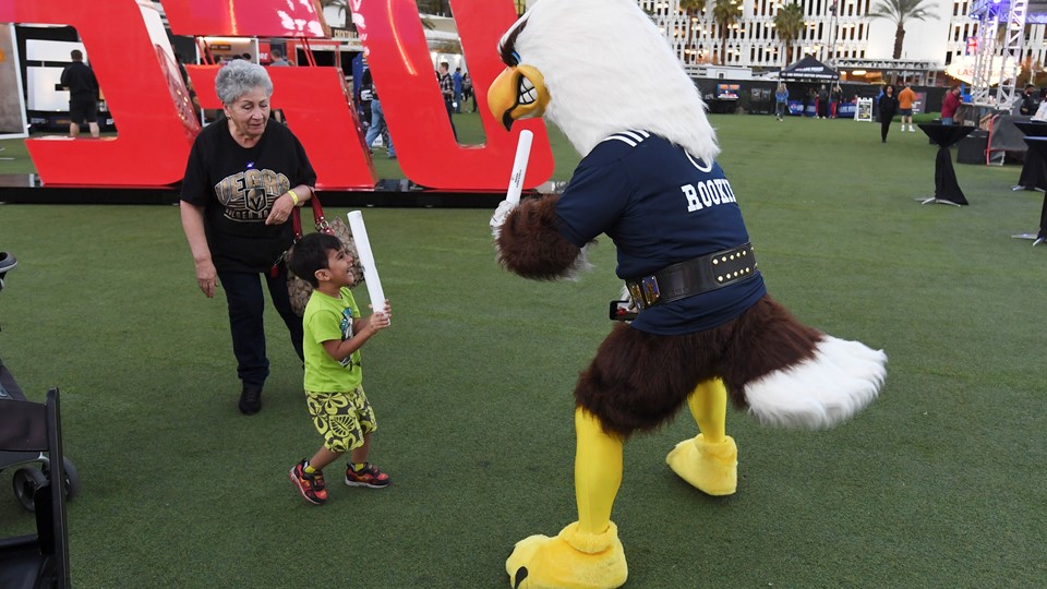 Rookie, the USA Rugby mascot
