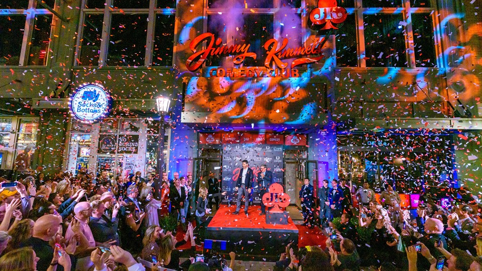 Jimmy Kimmel's Comedy Club Grand Opening Marquee Celebration - Photo Credit: Kabik Photo Group