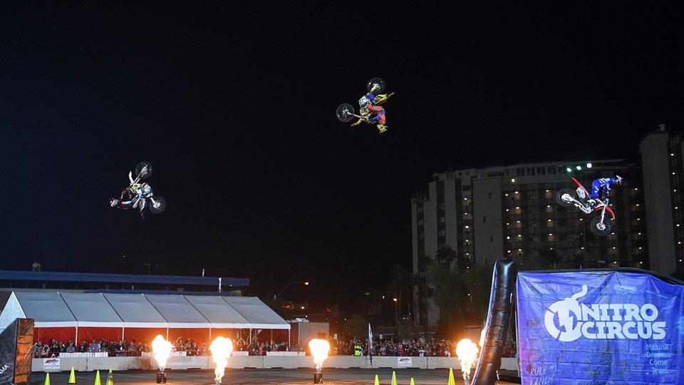 Riders with Nitro Circus