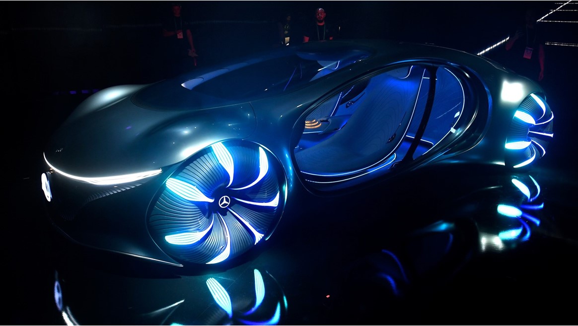 The Mercedes-Benz Vision AVTR