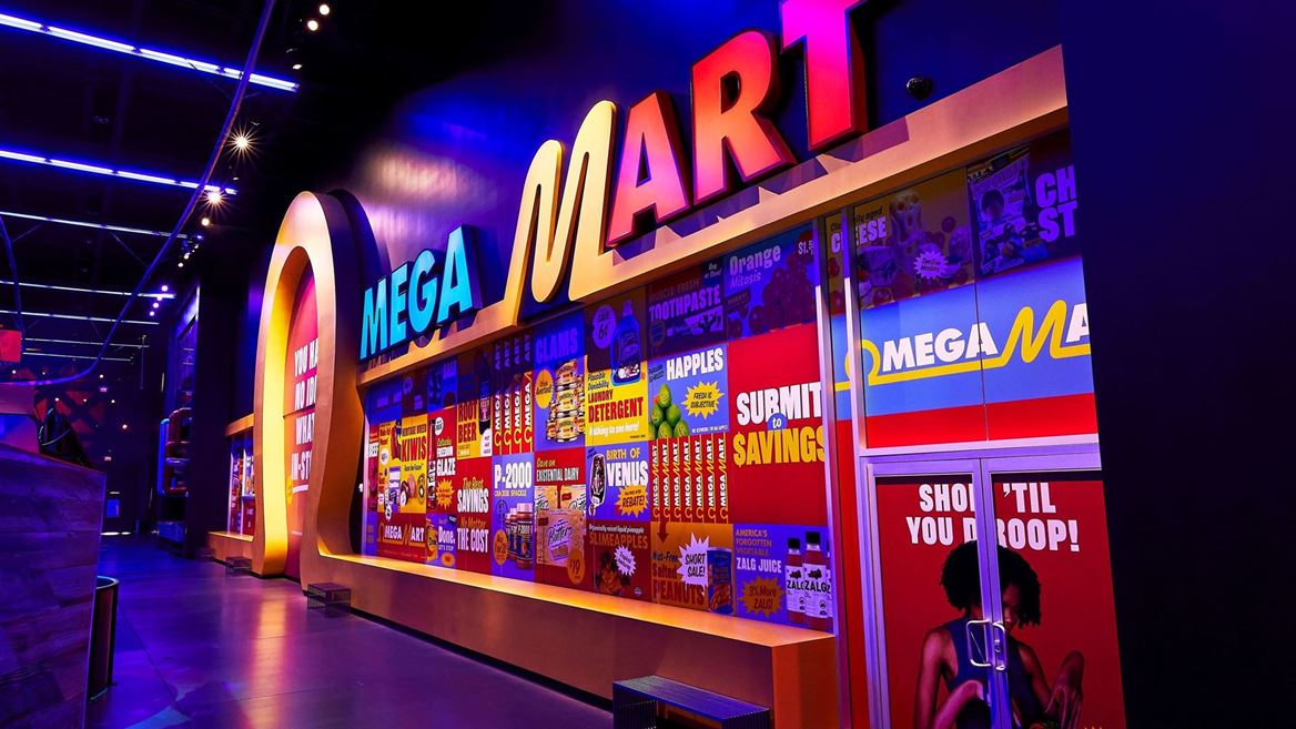 Omega Mart Exterior