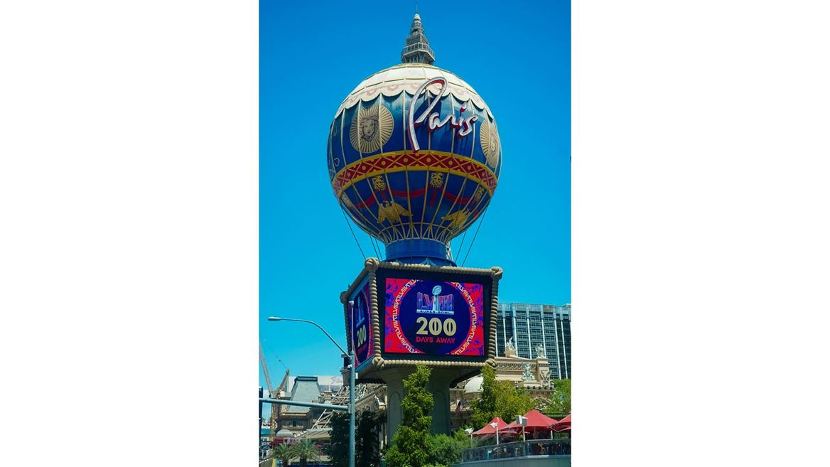 Paris Las Vegas 200 Day Countdown