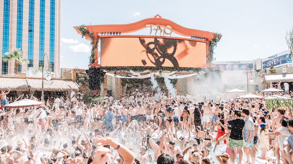 TAO Beach Dayclub at The Venetian Resort Las Vegas
