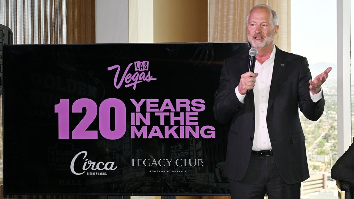Steve Hill president and CEO of the LVCVA