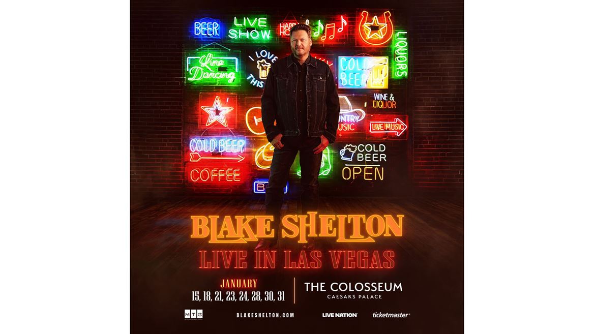 Blake Shelton The Colosseum at Caesars Palace