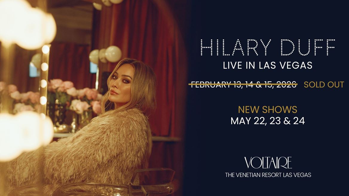 Hilary Duff Voltaire at The Venetian Resort