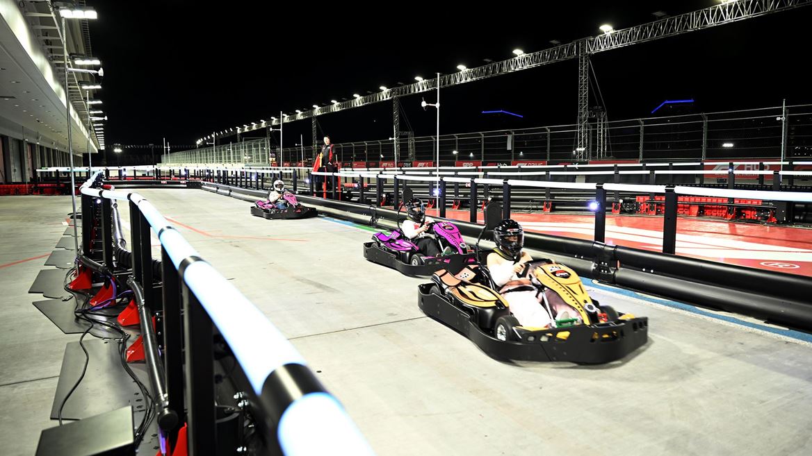 GPP F1 DRIVE Karting Credit Las Vegas Grand Prix
