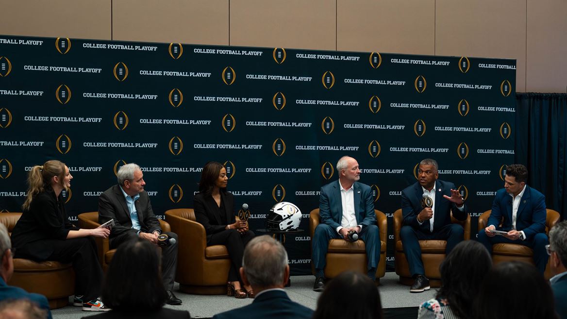 CFB Championship Panel 2 Stormy Buonantony Brian Yost Sandra Douglass Morgan Steve Hill Rich Clark Mark Shunock