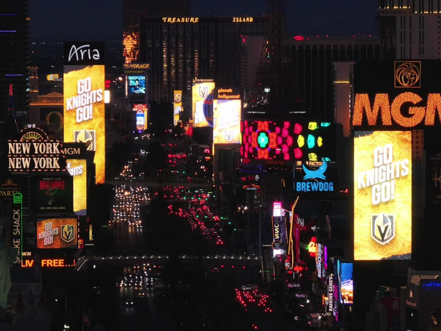 las-vegas-celebrates-the-vegas-golden-knights--stanley-cup-finals-position-with-a-resort-marquee-tak