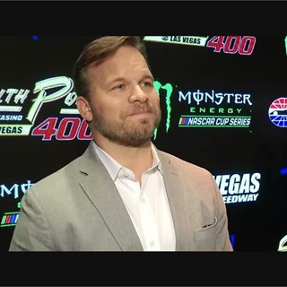 Soundbite with Marcus Smith at the South Point NASCAR Sponsorship announcement