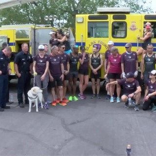 Vegas Strong Resiliency Center Boston Marathon Team - RAW VIDEO