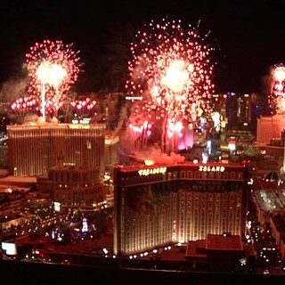 America's Party 2022 Fireworks in Las Vegas