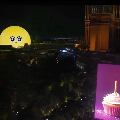 Orbi™ Had the Honors of Blowing Out the Birthday Candles Throughout the Destination