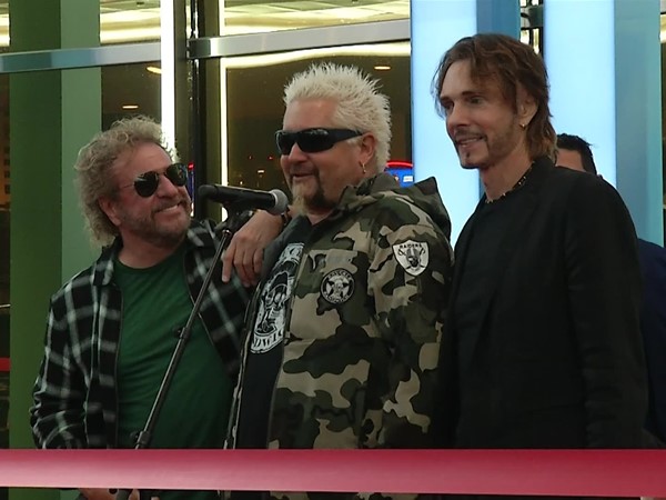 Sammy Hagar and Guy Fieri Sammy Hagar and Guy Fieri