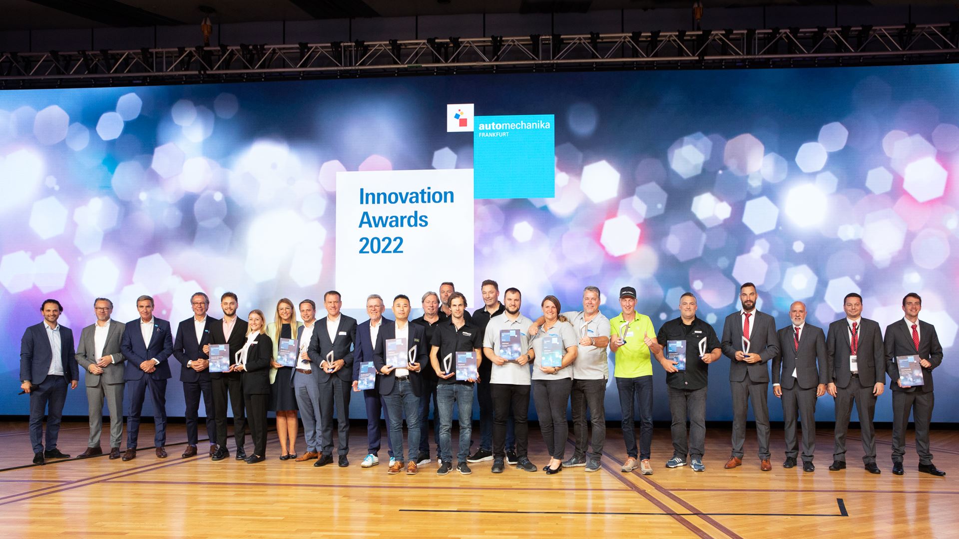 Winners of the Automechanika Innovation Awards 2022