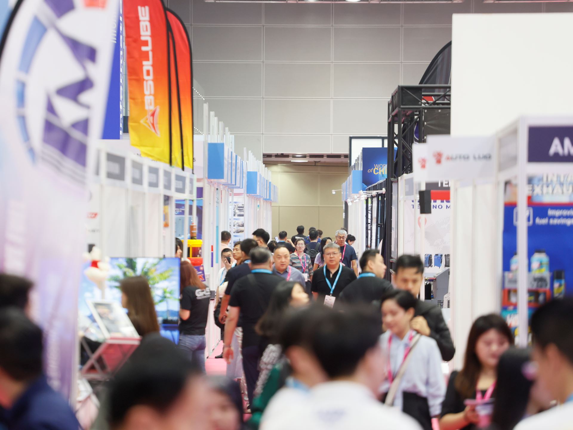 Packed halls at Automechanika Kuala Lumpur