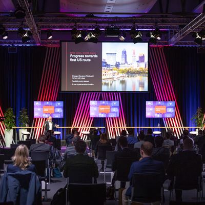 Impression of the Hyperloop conference in Frankfurt