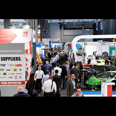 Aisles at Automechanika UK