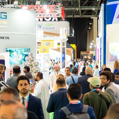 Visitors at Automechanika Dubai