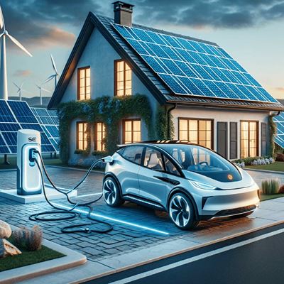 Electric cars as batteries