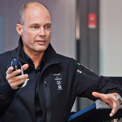 Dr Bertrand Piccard as keynote speaker Automechanika CEO Breakfast