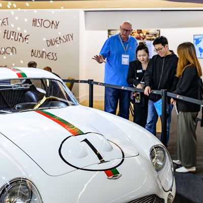 Classic cars at Automechanika Frankfurt
