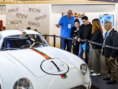 Classic cars at Automechanika Frankfurt