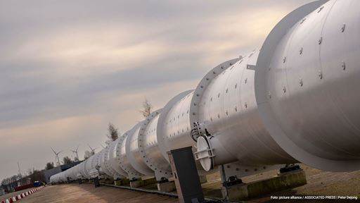 Hyperloop in Veendam the Netherlands