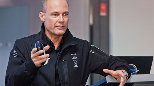 Dr Bertrand Piccard as keynote speaker Automechanika CEO Breakfast