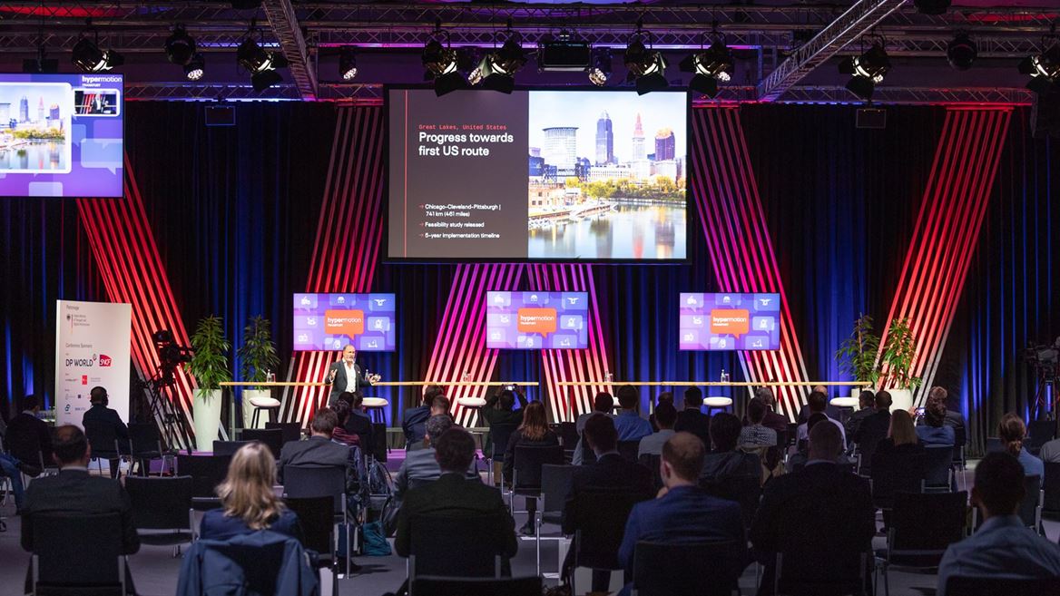 Impression of the Hyperloop conference in Frankfurt