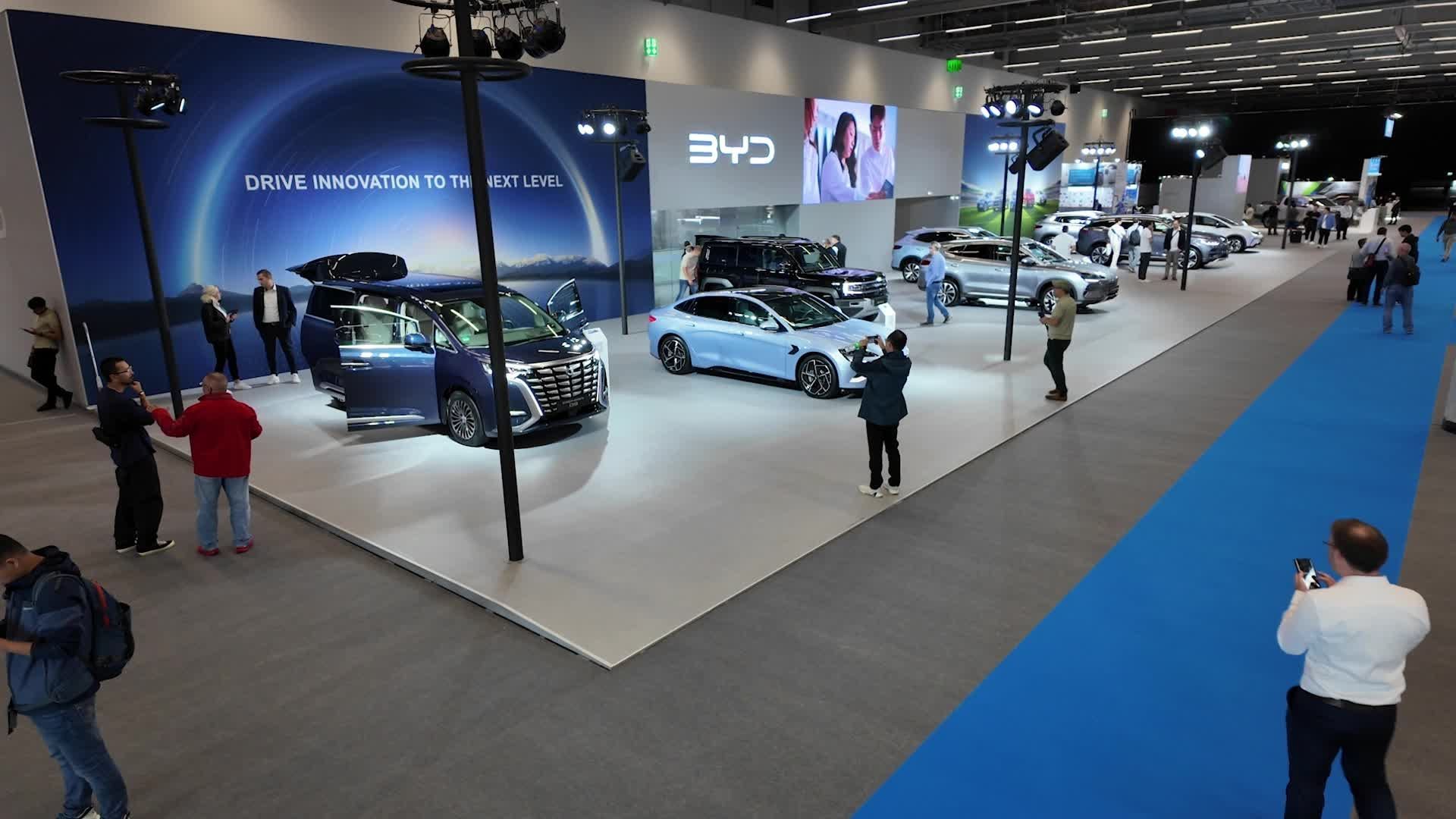 Edited Clip: Electric Vehicles at Automechanika:  Moving towards Zero-Carbon Transportation