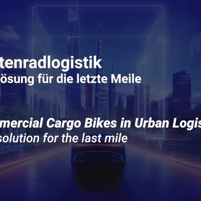 Cargo bike logistics – the solution for the last mile