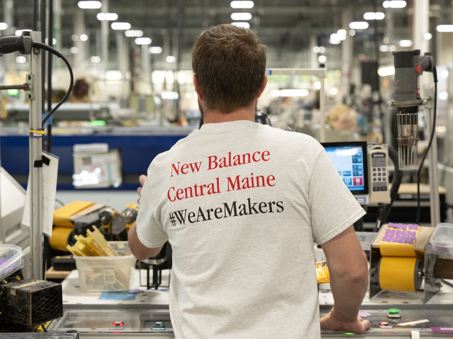 New Balance Opens Expanded Central Maine Factory