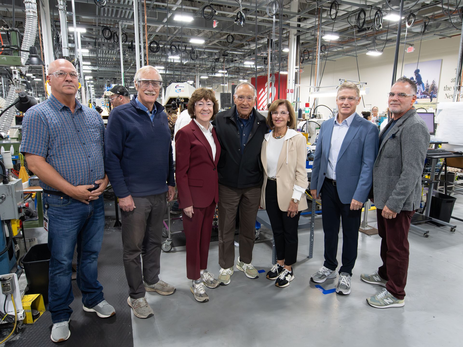 New Balance Opens Expanded Central Maine Factory