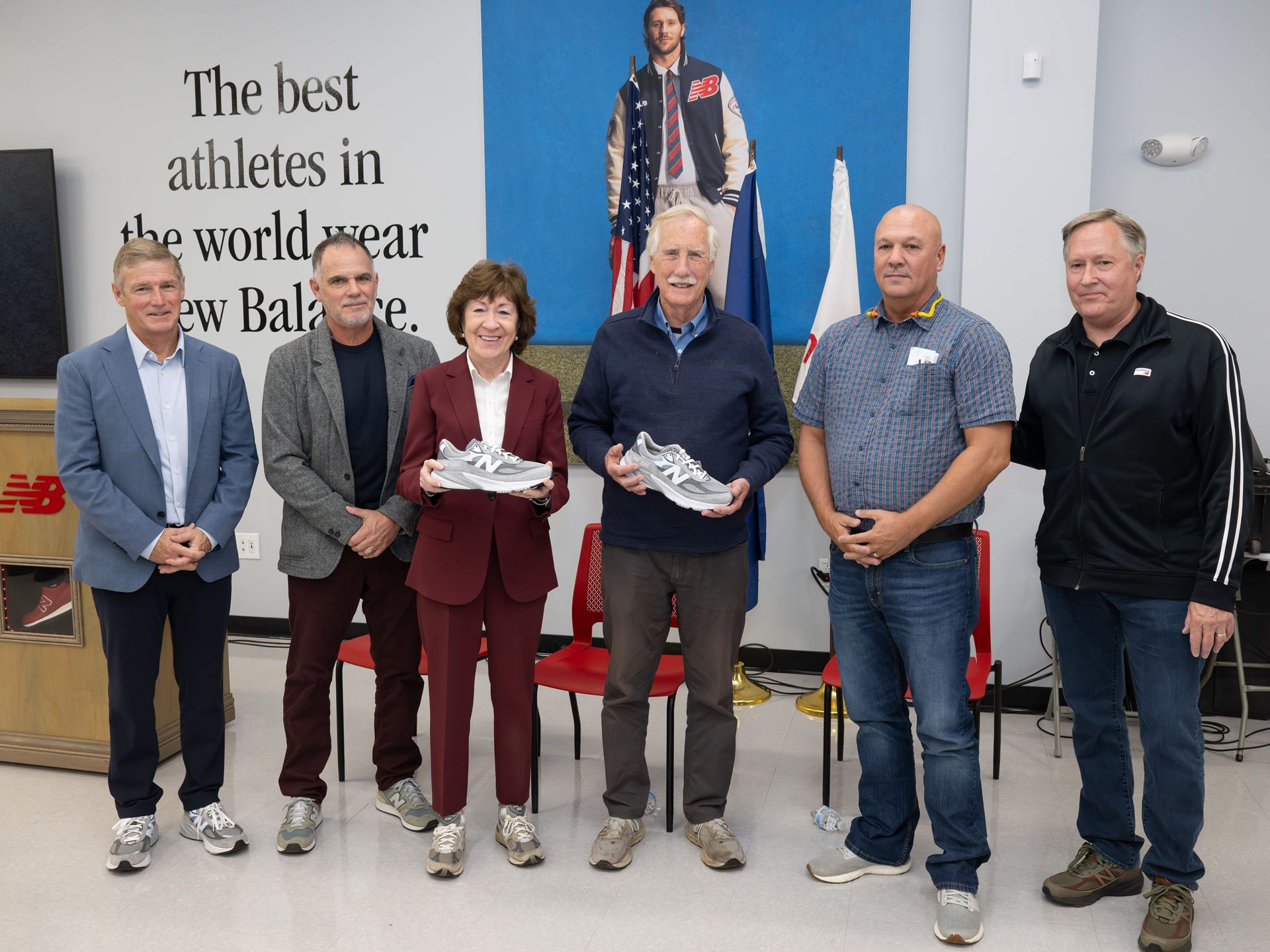 New Balance Opens Expanded Central Maine Factory