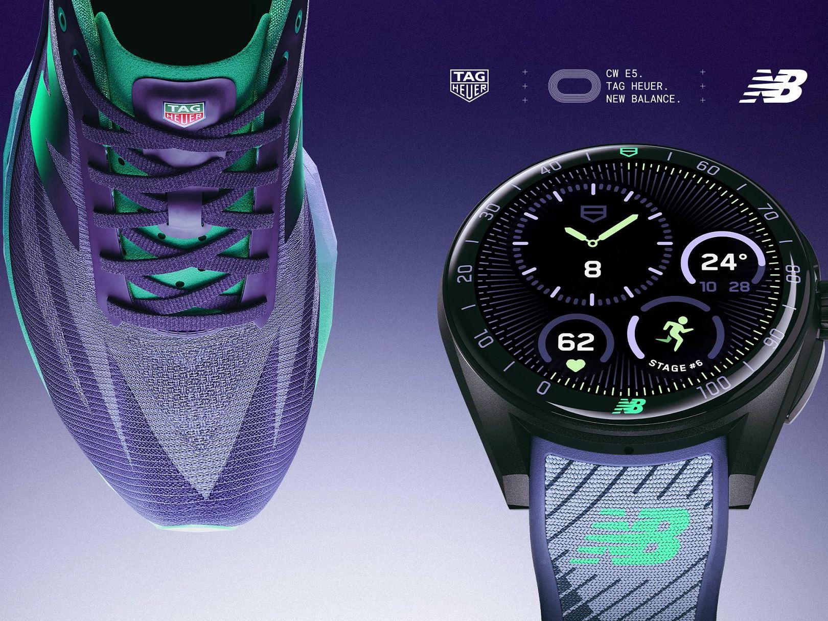TAG HEUER AND NEW BALANCE REDEFINE HOW TO OUTRUN LIMITS