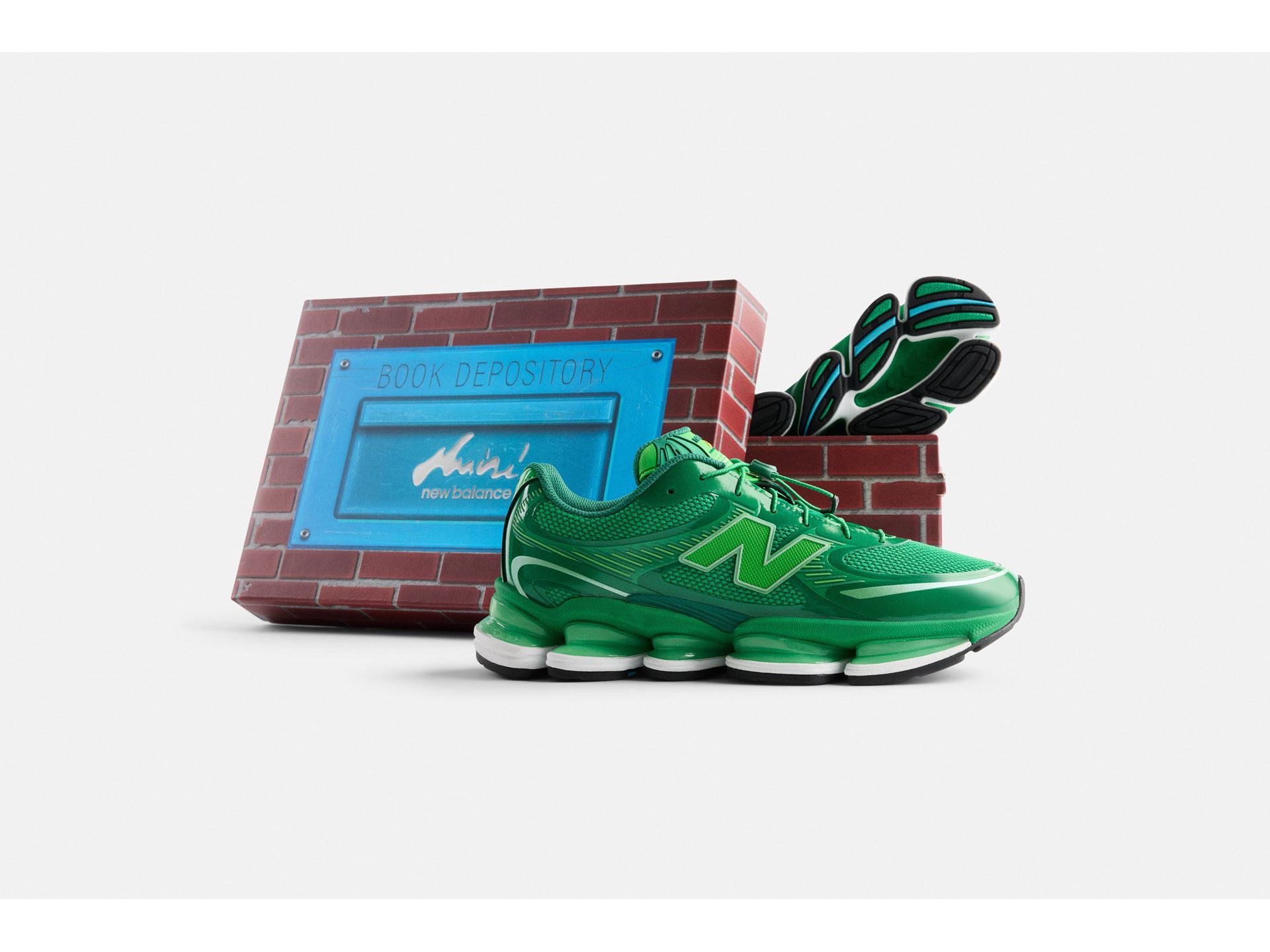 Amin x New Balance ABZORB 2000 Biblioteca