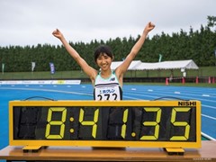 Nozomi Tanaka broke Japanese Record in Women's 3000m