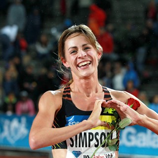 TEAM NEW BALANCE ATHLETE JENNY SIMPSON WINS SILVER  AND MAKES HISTORY IN 1500M AT 2013 IAAF WORLD CHAMPIONSHIPS