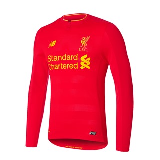 New Balance Reveals Liverpool FC 2016/17 Home Kit - Long Sleeve