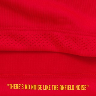 New Balance Reveals Liverpool FC 2016/17 Home Kit - Detail Shot "There's No Noise Like The Anfield Noise"