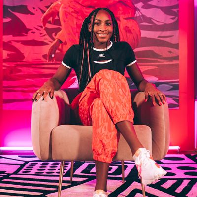 New Balance x Coco Gauff Collection - Coco's Foot Locker 34th Street Appearance