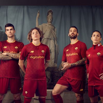 New Balance Reveals AS Roma 22/23 Home Kit